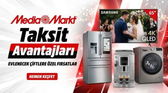 MediaMarkt Çeyiz & Ev Elektroniğinde Taksit Avantajları!